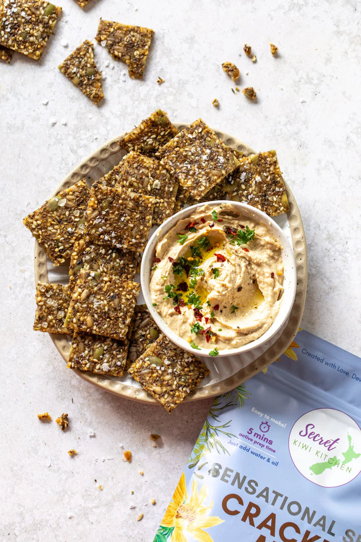 Secret Kiwi Kitchen | Sensational Seed Cracker Mix