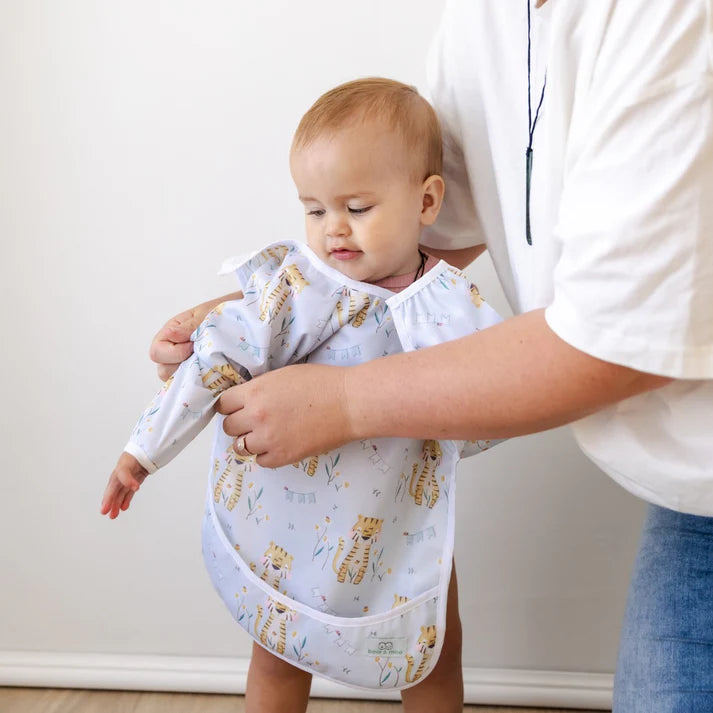 Bear & Moo Sleeved Bib