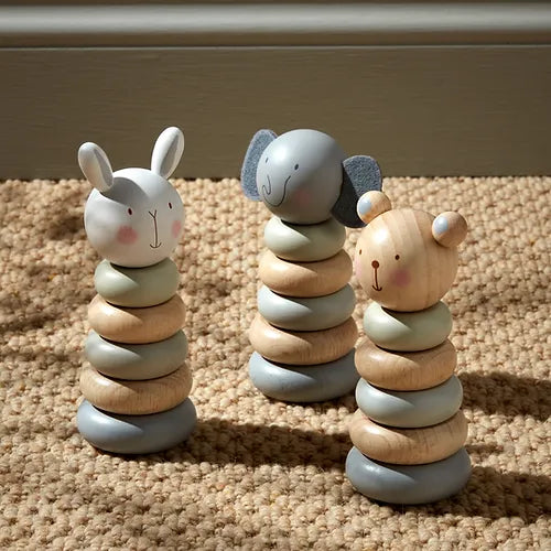 Bambino Baby Wooden Stacking Rings