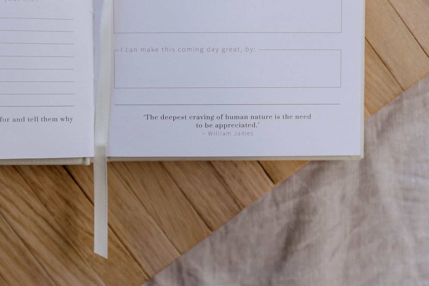 Olive + Page Gratitude Journal