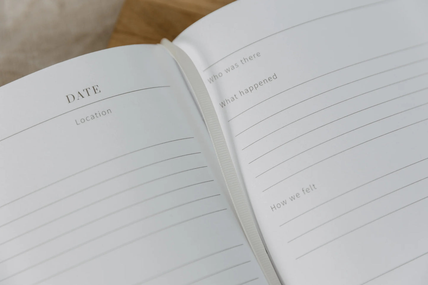 Olive + Page | Hold The Moments Family Keepsake Journal