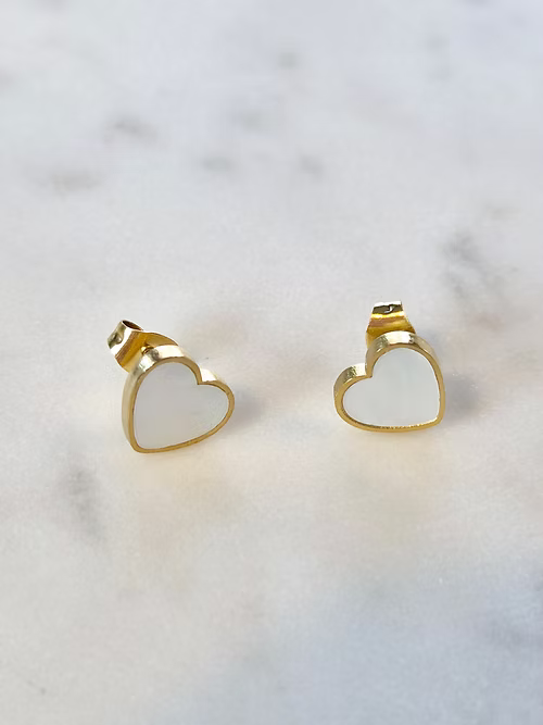 JOJO Shell Flower Studs
