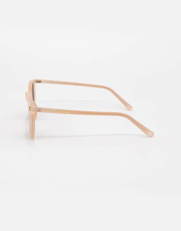 Stella + Gemma Star Polarised Sunglasses | Peach