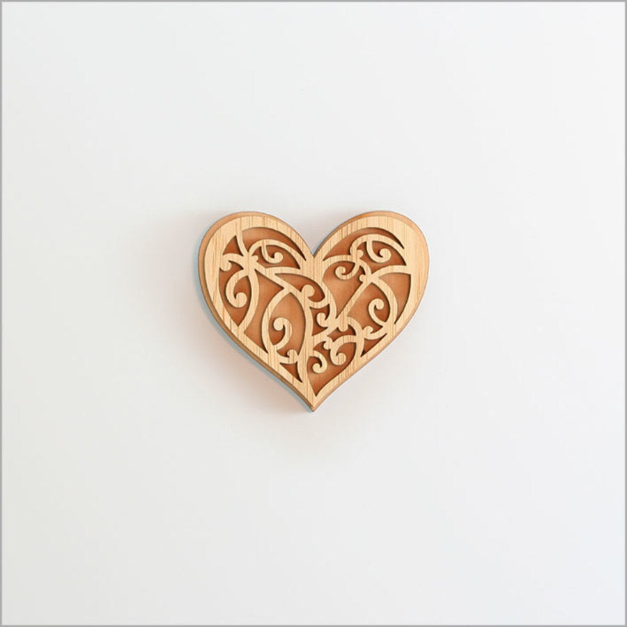 Crystal Ashley Wooden Magnet