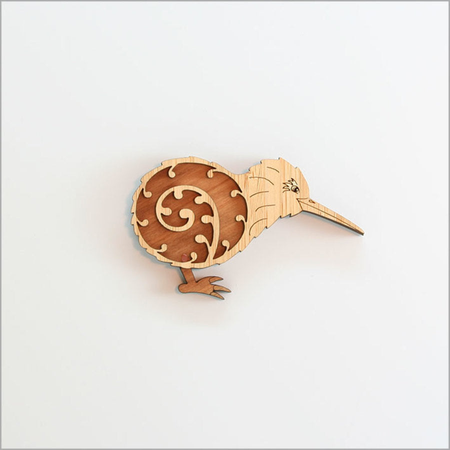Crystal Ashley Wooden Magnet