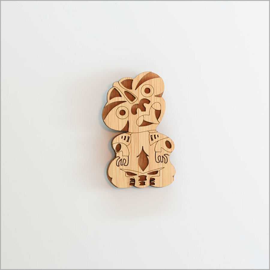 Crystal Ashley Wooden Magnet