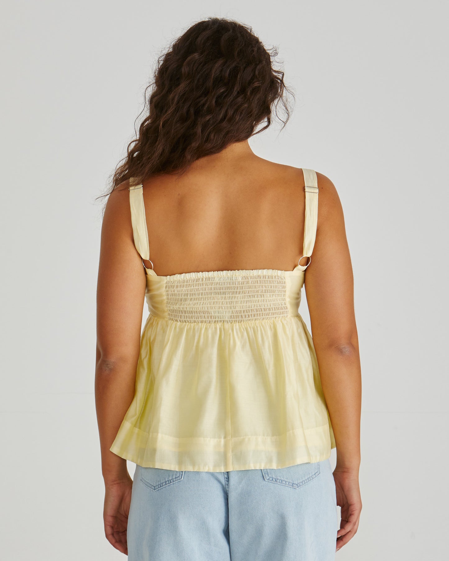 Sass Della Top | Yellow