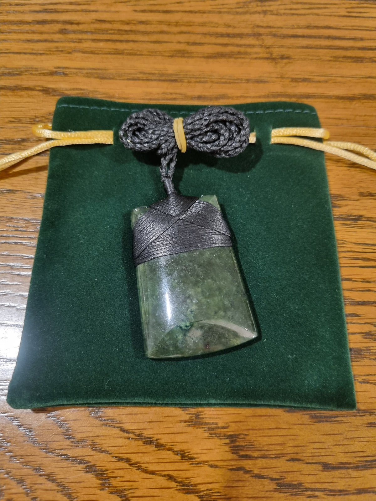 Jaslin Greenstone - Bound Toki Necklace