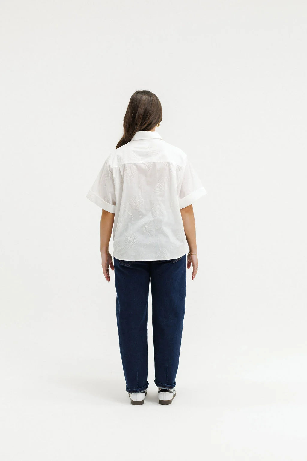 Homelee Ruby Shirt | White Flora