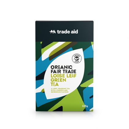 Trade Aid Organic Fair Trade Tea - Lose Leaf Green Tea 125g