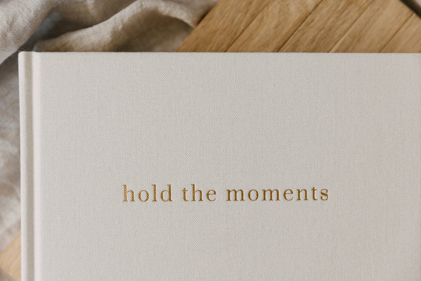 Olive + Page | Hold The Moments Family Keepsake Journal