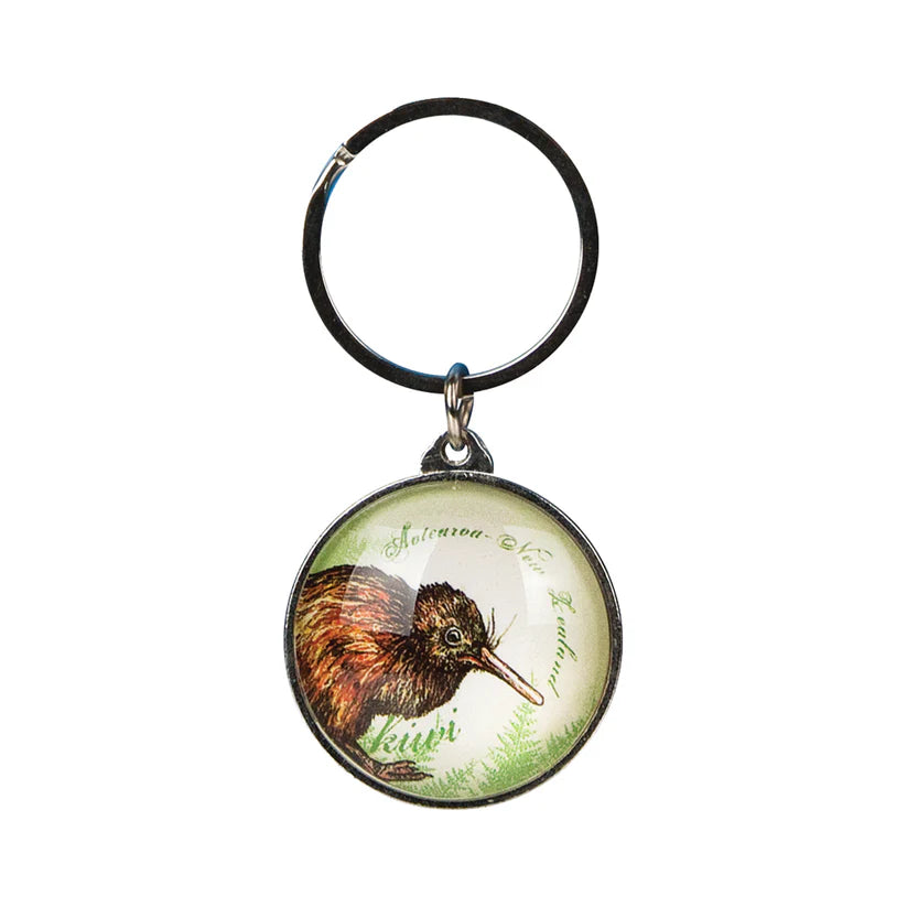 Native New Zealand Bird Keychain