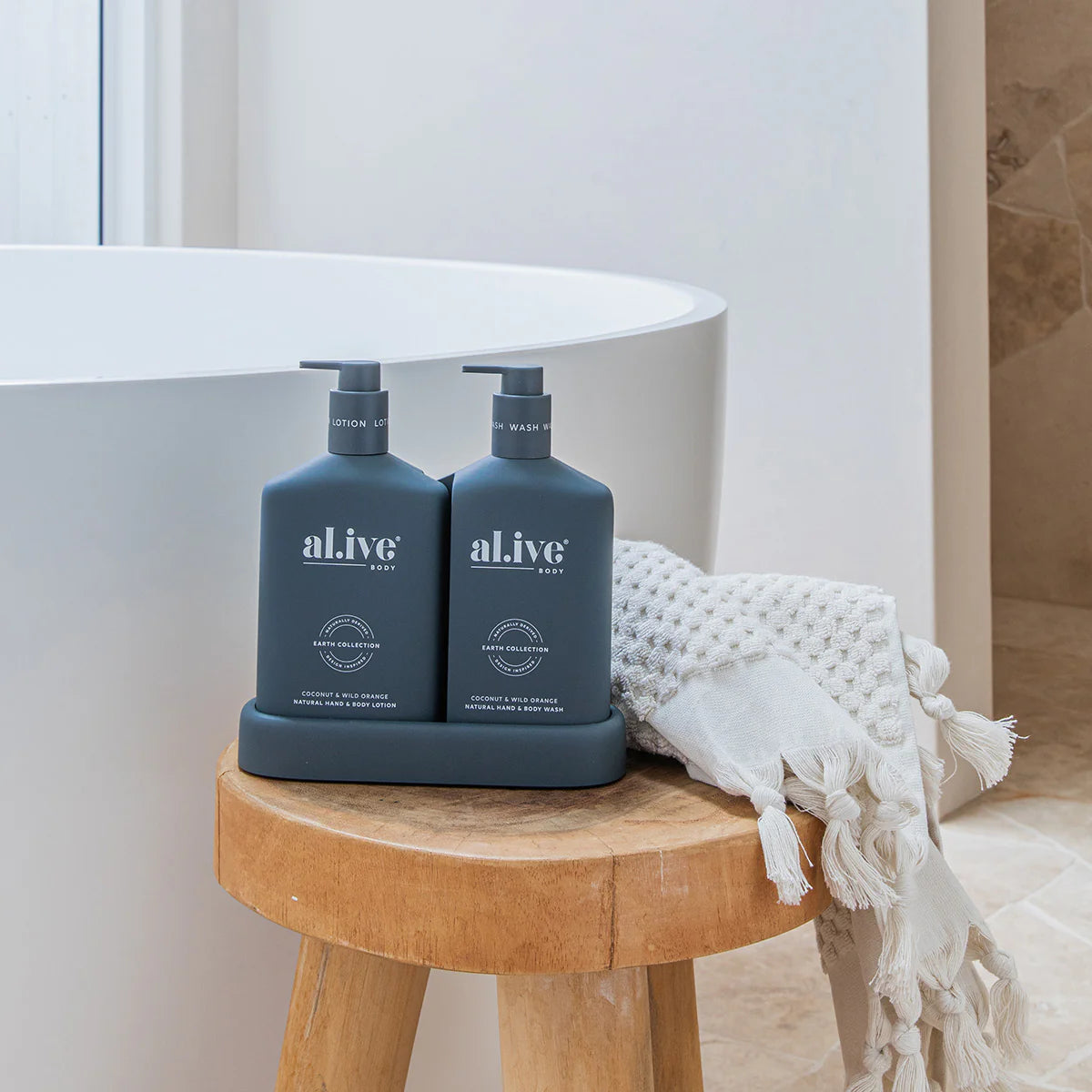 al.ive Wash & Lotion Duo | Coconut & Wild Orange