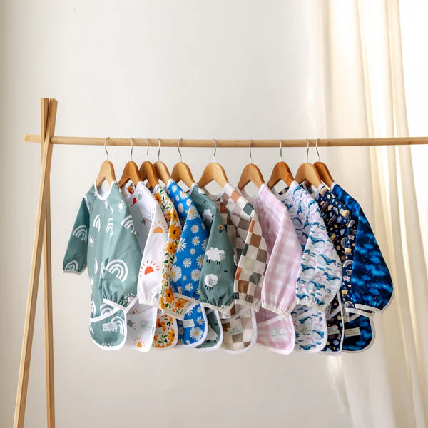 Bear & Moo Sleeved Bib