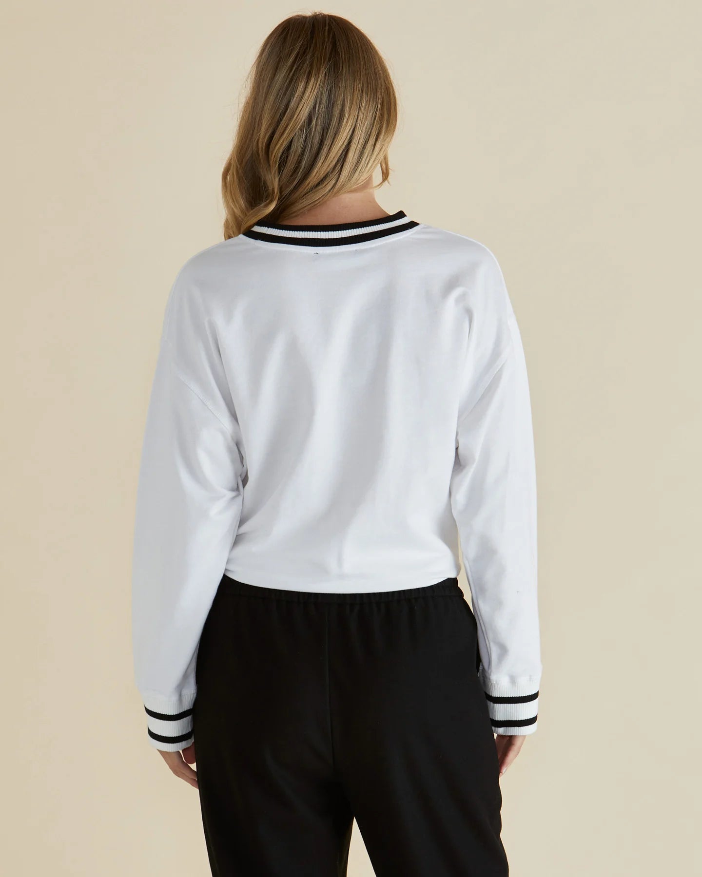 Betty Basics Marais Sweat | White