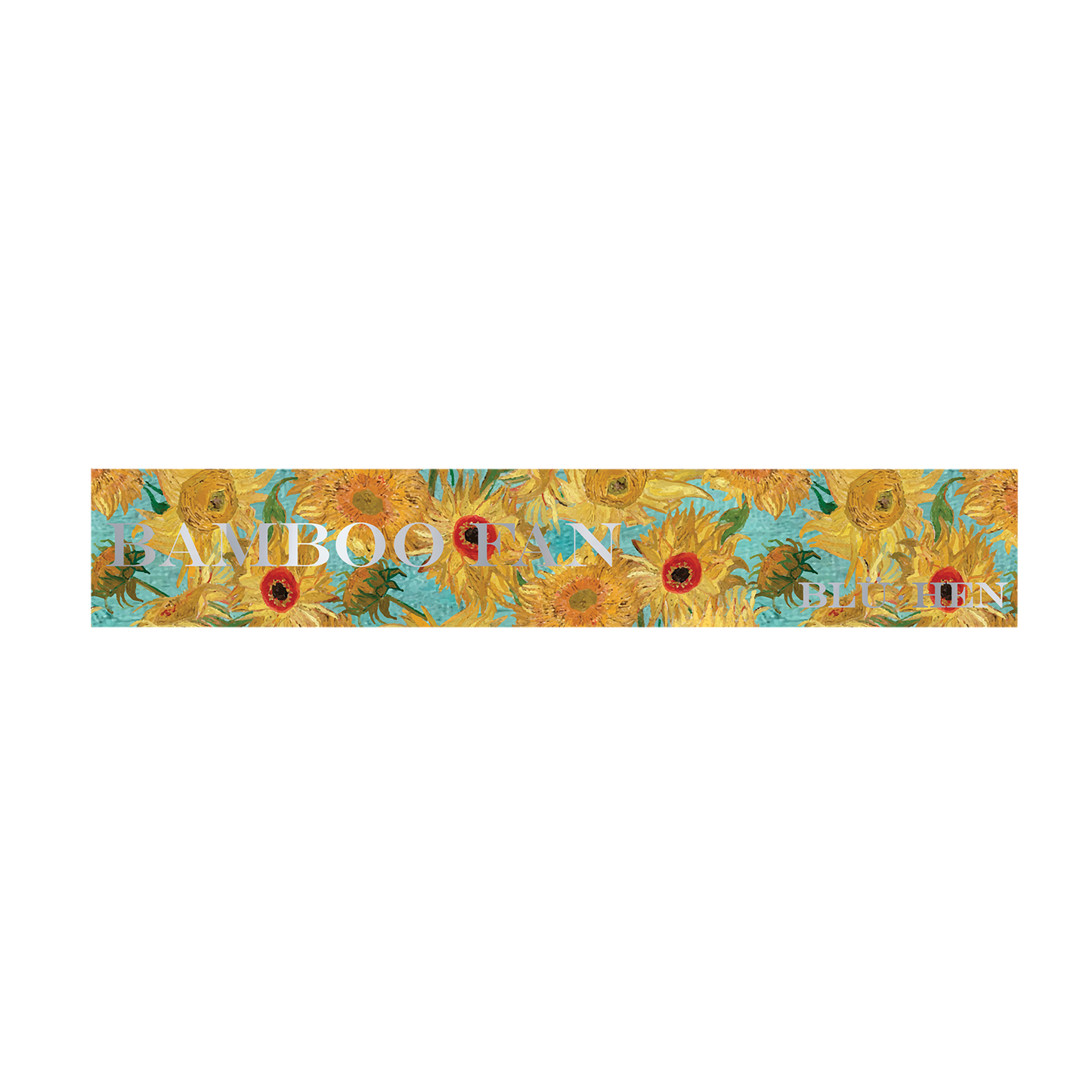 Artico Bluhen - van Gogh's Sunflowers Bamboo Fan