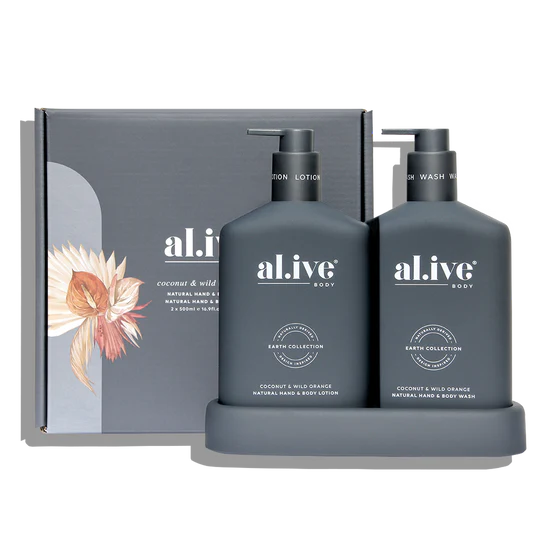 al.ive Wash & Lotion Duo | Coconut & Wild Orange