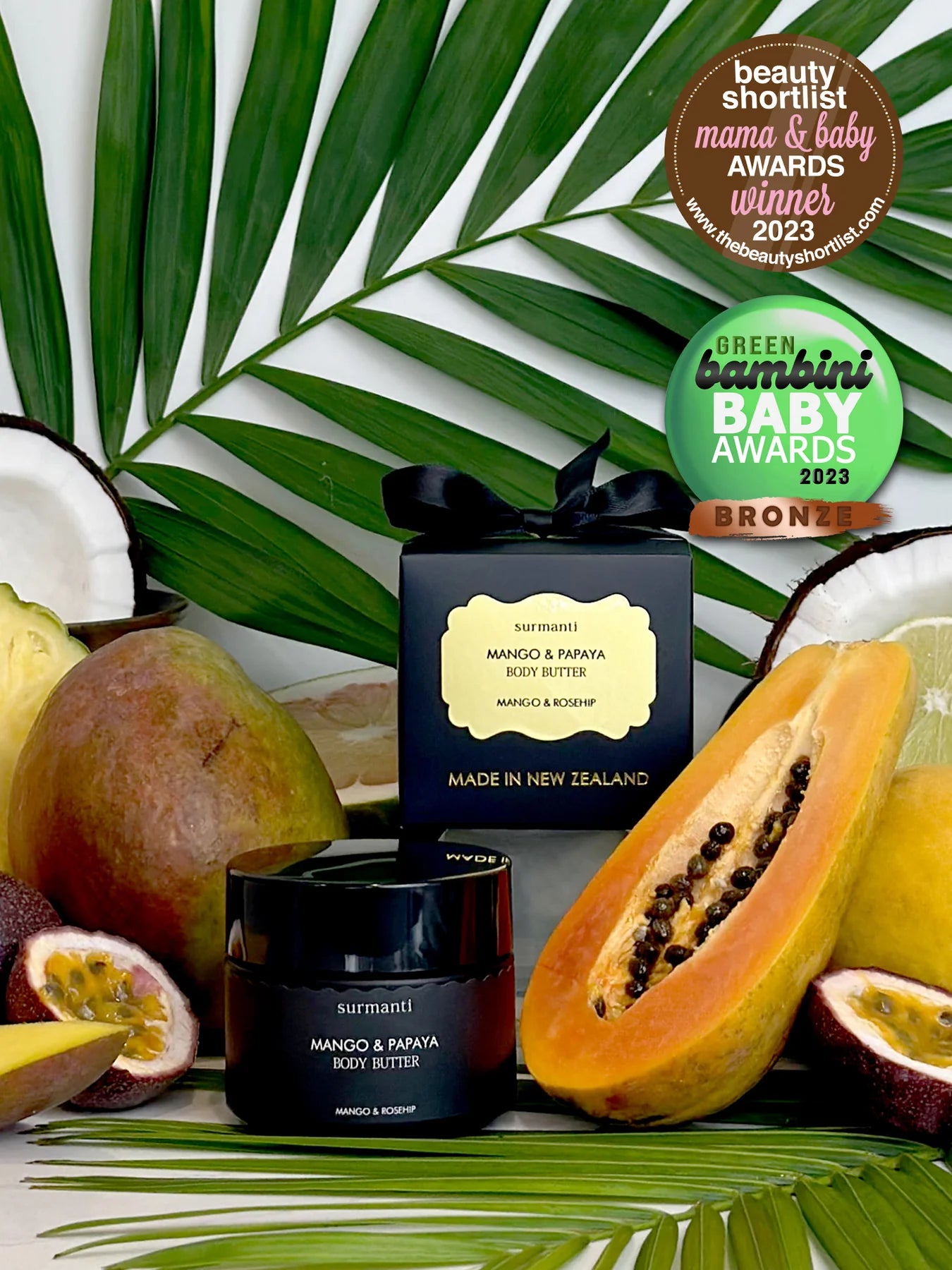 Surmanti Body Butter - Mango & Papaya