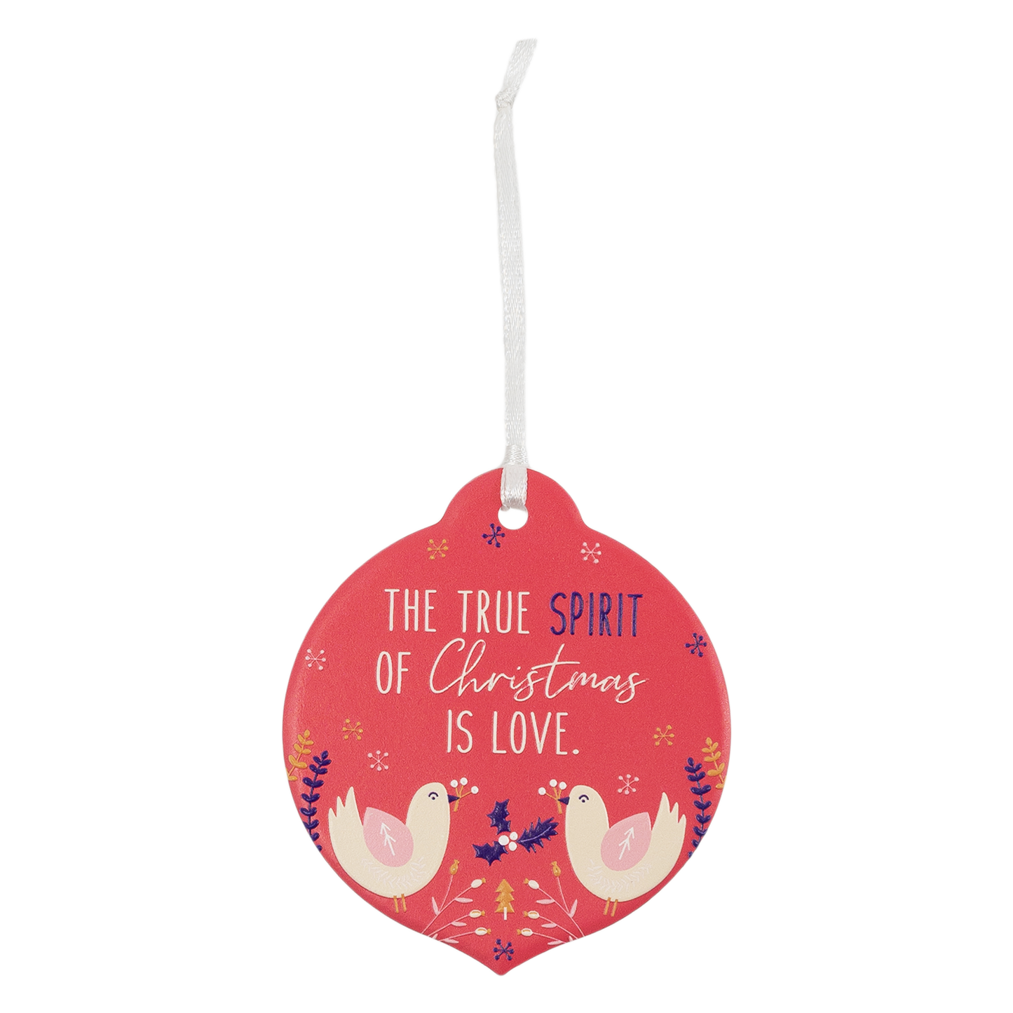 Christmas Keepsake Decoration - True Spirit