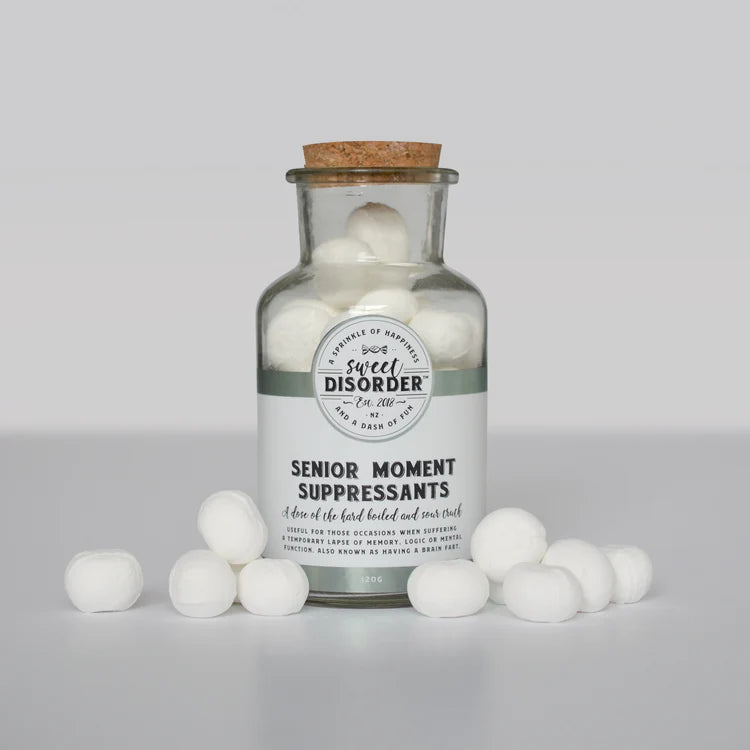 Sweet Disorder Jar - Senior Moment Suppressants