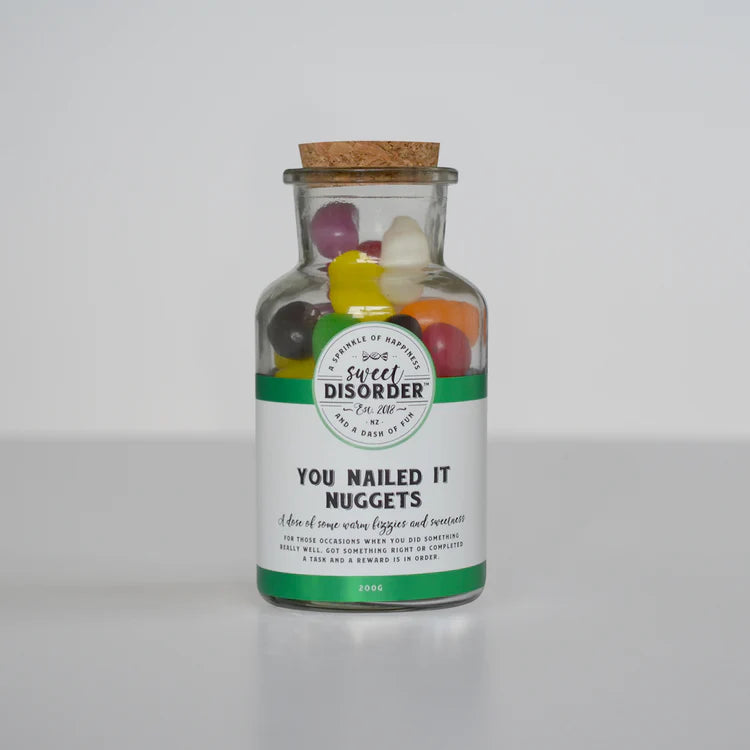 Sweet Disorder Jar - You Nailed It Nuggets