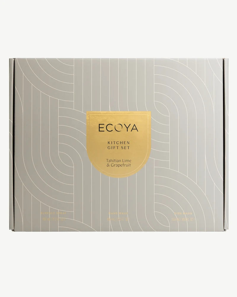 Ecoya Kitchen Gift Set - Tahitian Lime & Grapefruit