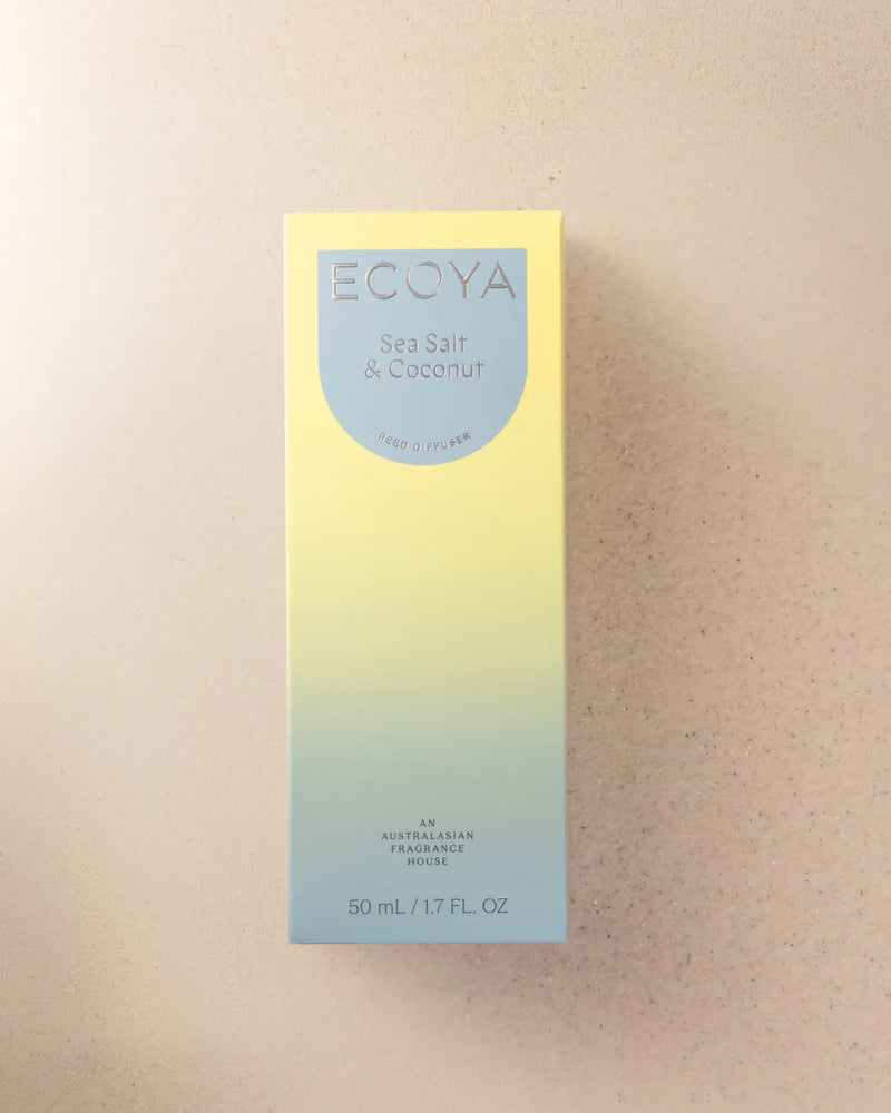 ECOYA Sea Salt & Coconut Mini Reed Diffuser