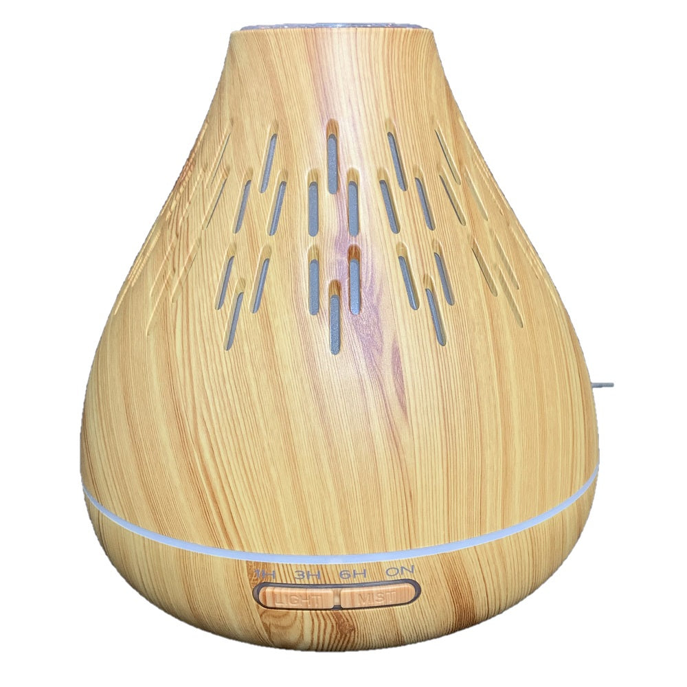 Ultrasonic Aroma Diffuser Natural Wood Grain