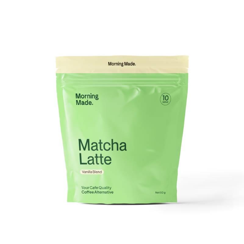 Morning Made Vanilla Matcha Latte Pouch | 10 Servings