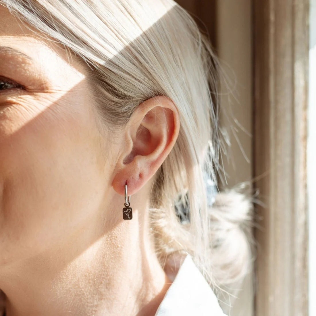 Katy B Bird Hoop Earring