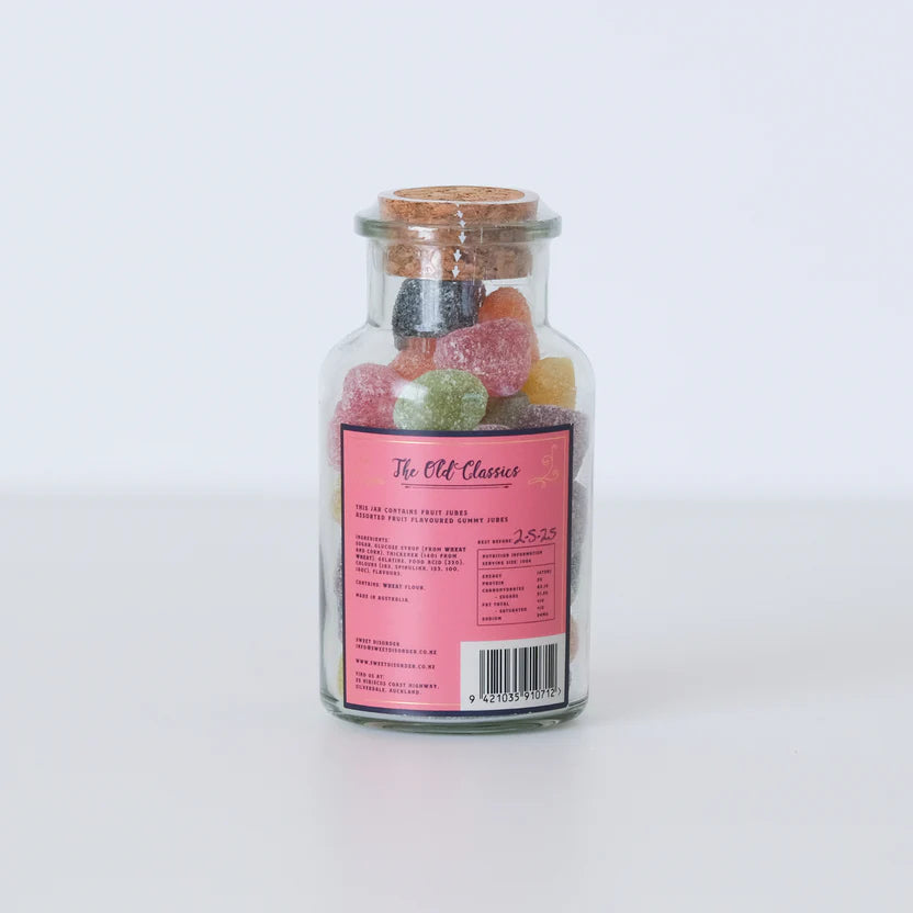 Sweet Disorder Jar - Old Classics Fruit Jubes