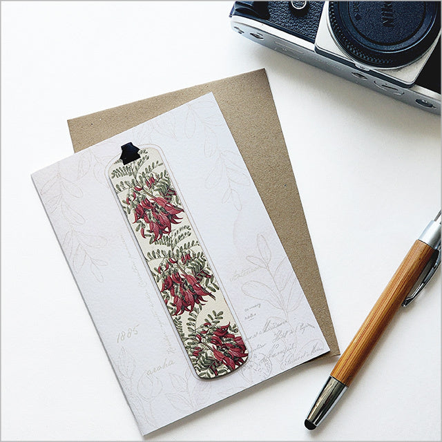 Crystal Ashley Bookmark Greeting Card - Kâkâbeak