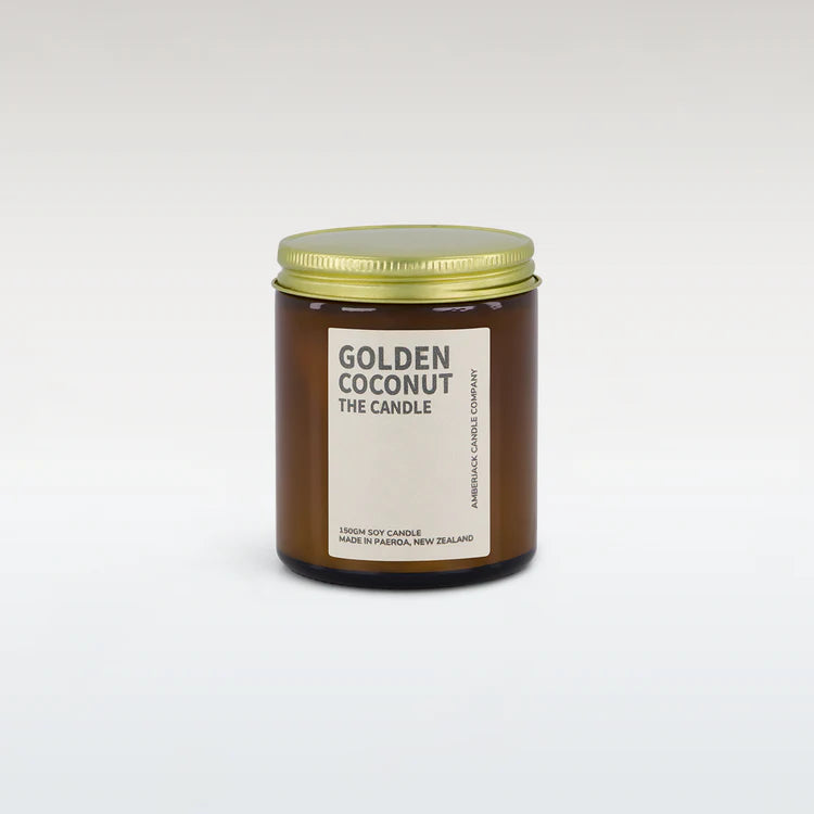 Amberjack Regular Soy Candle - Golden Coconut