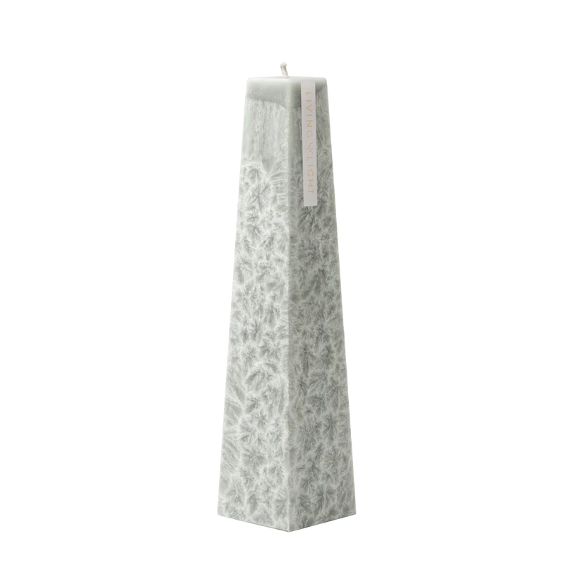 Living Light Icicle Candle Black Iris Eleventh Hour