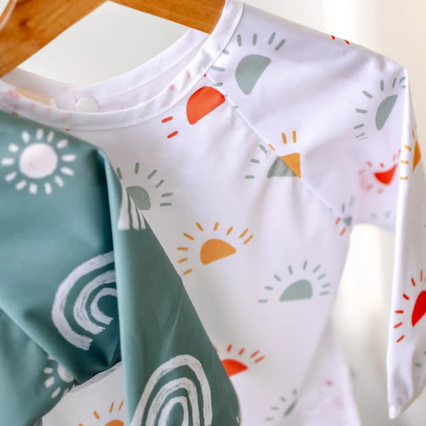 Bear & Moo Sleeved Bib