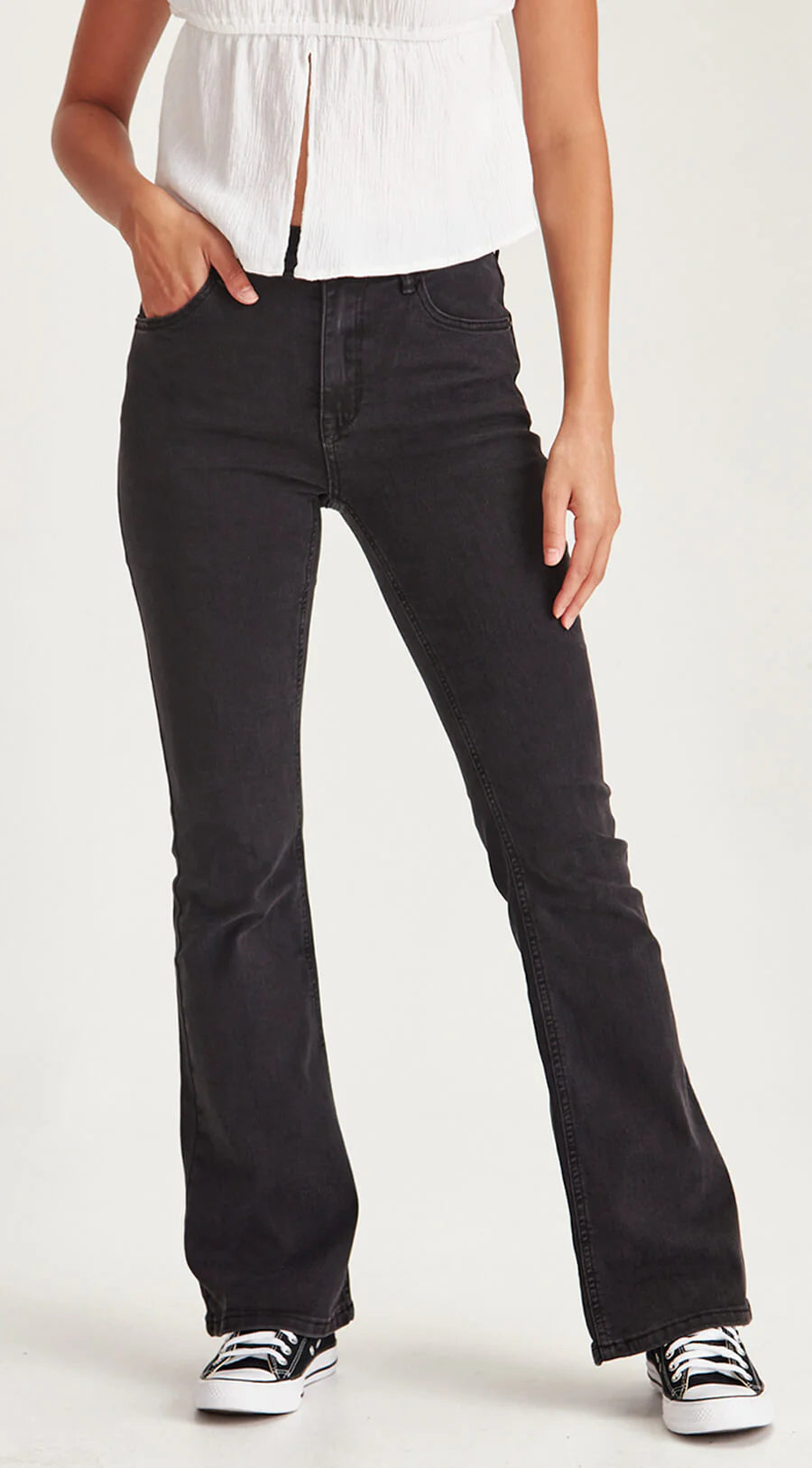 Junkfood HARRI | Short Stuff Jean Black