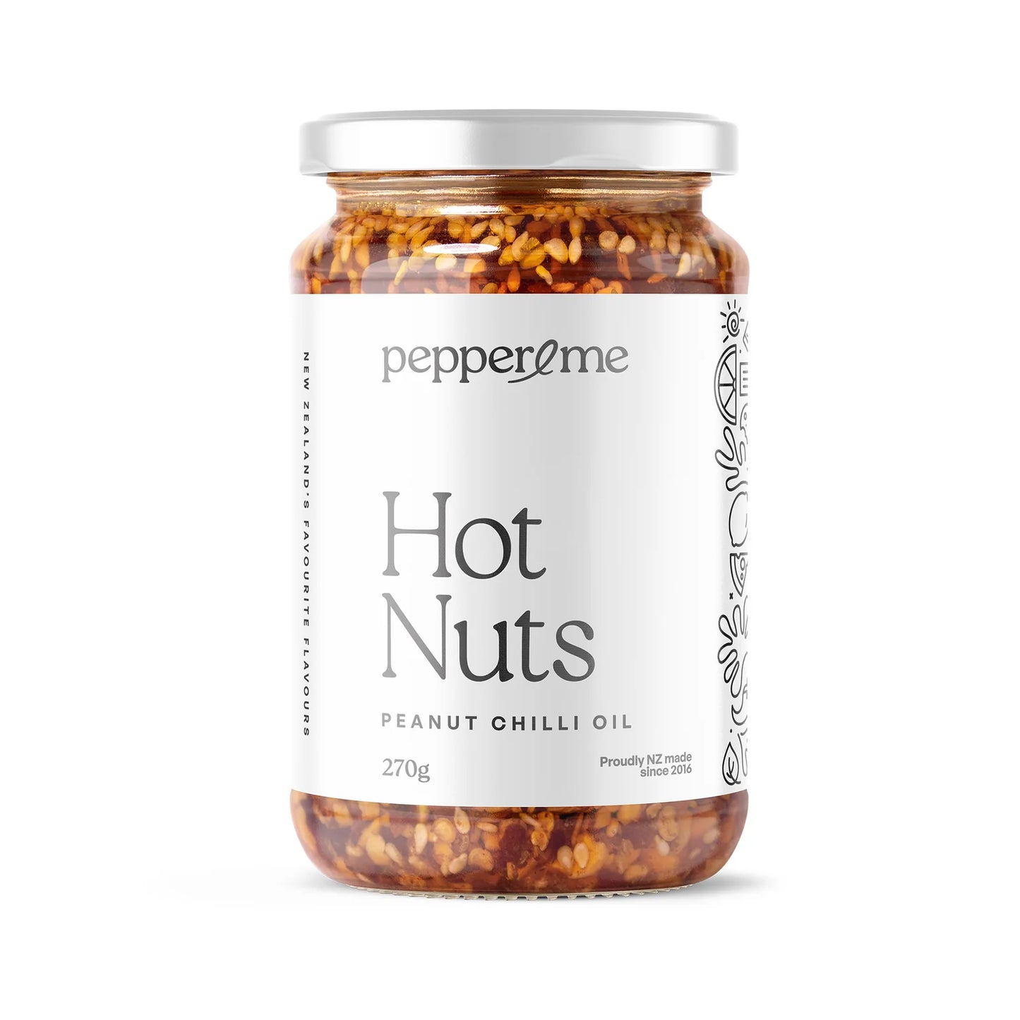 Pepper & Me Hot Nuts