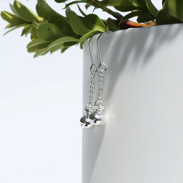 Little Taonga Poi Pendant Earrings