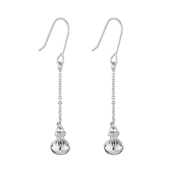 Little Taonga Poi Pendant Earrings