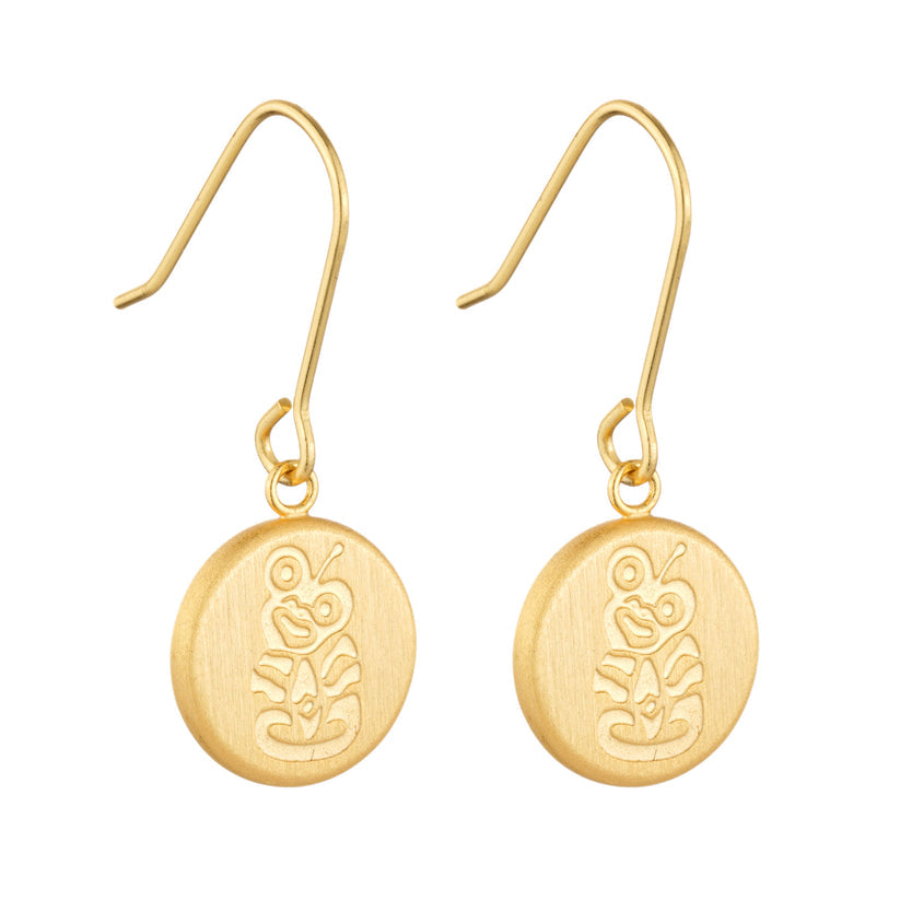 Little Taonga Round Tiki | Necklace or Earrings