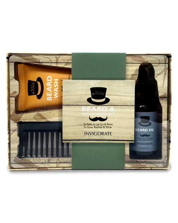 Men's Republic Beard Grooming Kit