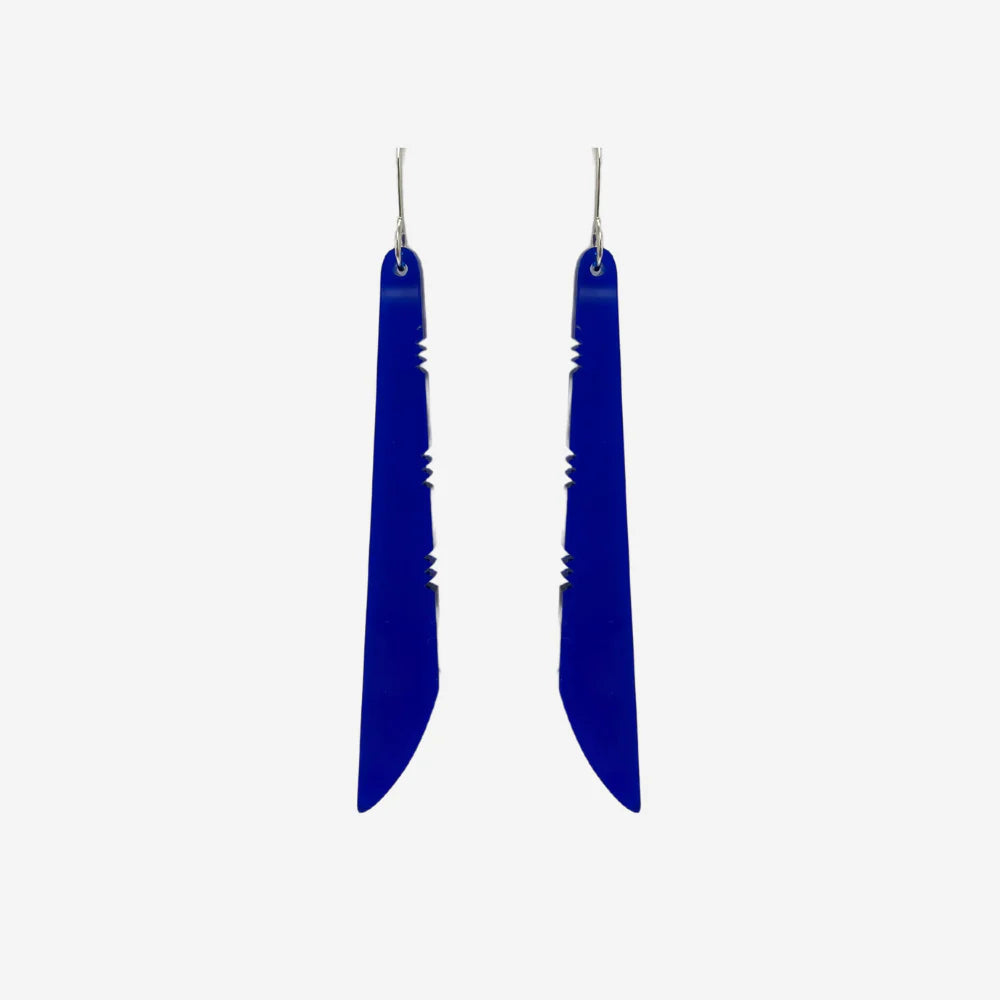 Nichola Earrings - Toki - Blue