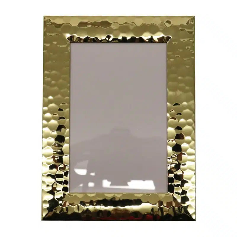 Hammered Gold Photo Frame 4x6