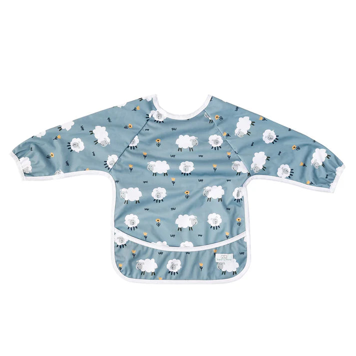 Bear & Moo Sleeved Bib