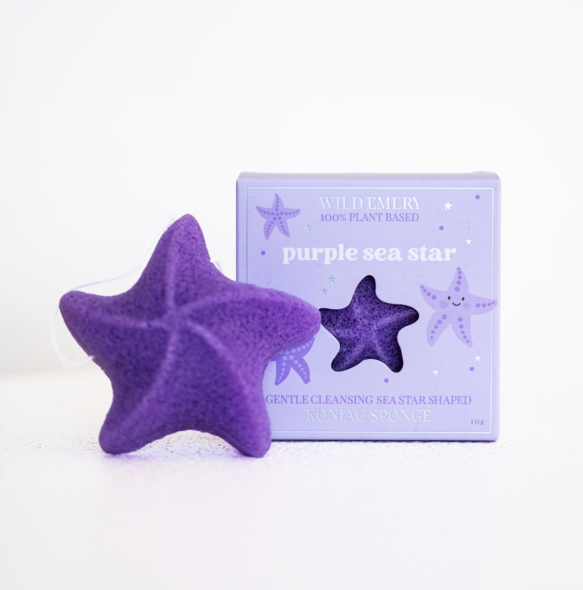 Wild Emery Kids Collection Star Shape Konjac Sponge