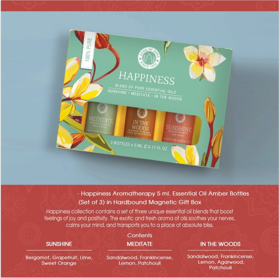 Essential Oil Giftpack - Happiness