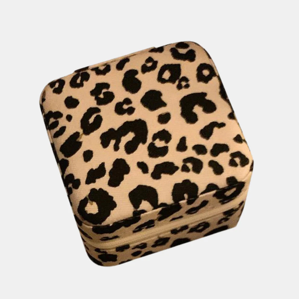 Estelle Jewellery Box | Leopard Print