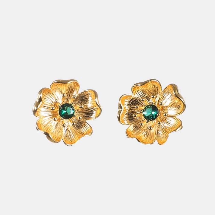 Antigone Aurelle Stud Earrings | Gold