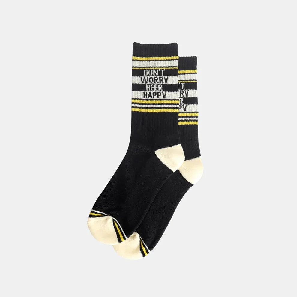 Novelty Socks | Don't Worry Beer Happy