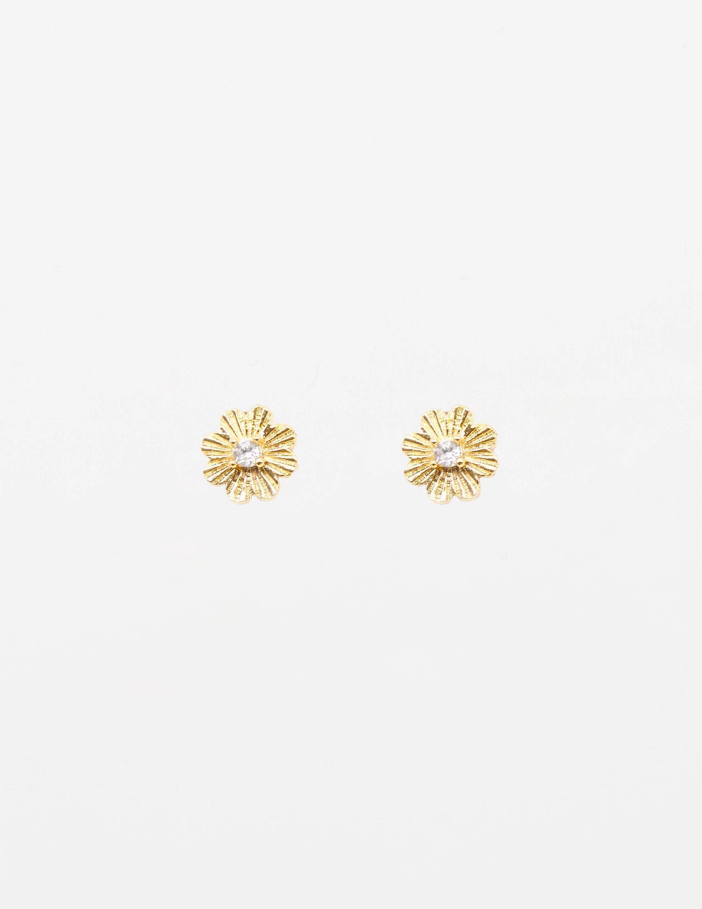 Stella + Gemma Daisy with Crystal Stud Earrings